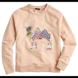 J.Crew Camel Pullover, Size M